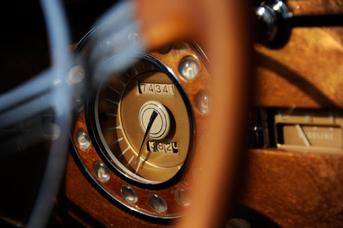 1939 Packard 1703 Super-8 Darrin Convertible Victoria | Speedometer | The Milwaukee Masterpiece